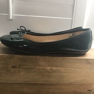 Emerald green Ladies ballerina flats